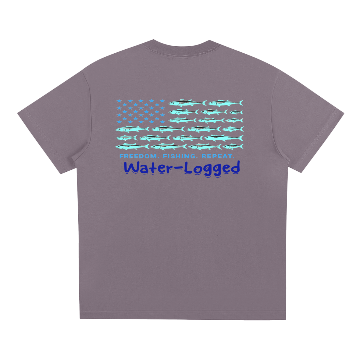Water-Logged fishing in the flag
