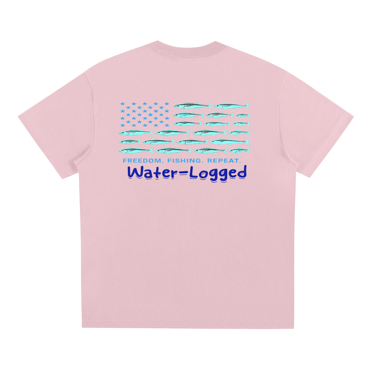 Water-Logged fishing in the flag