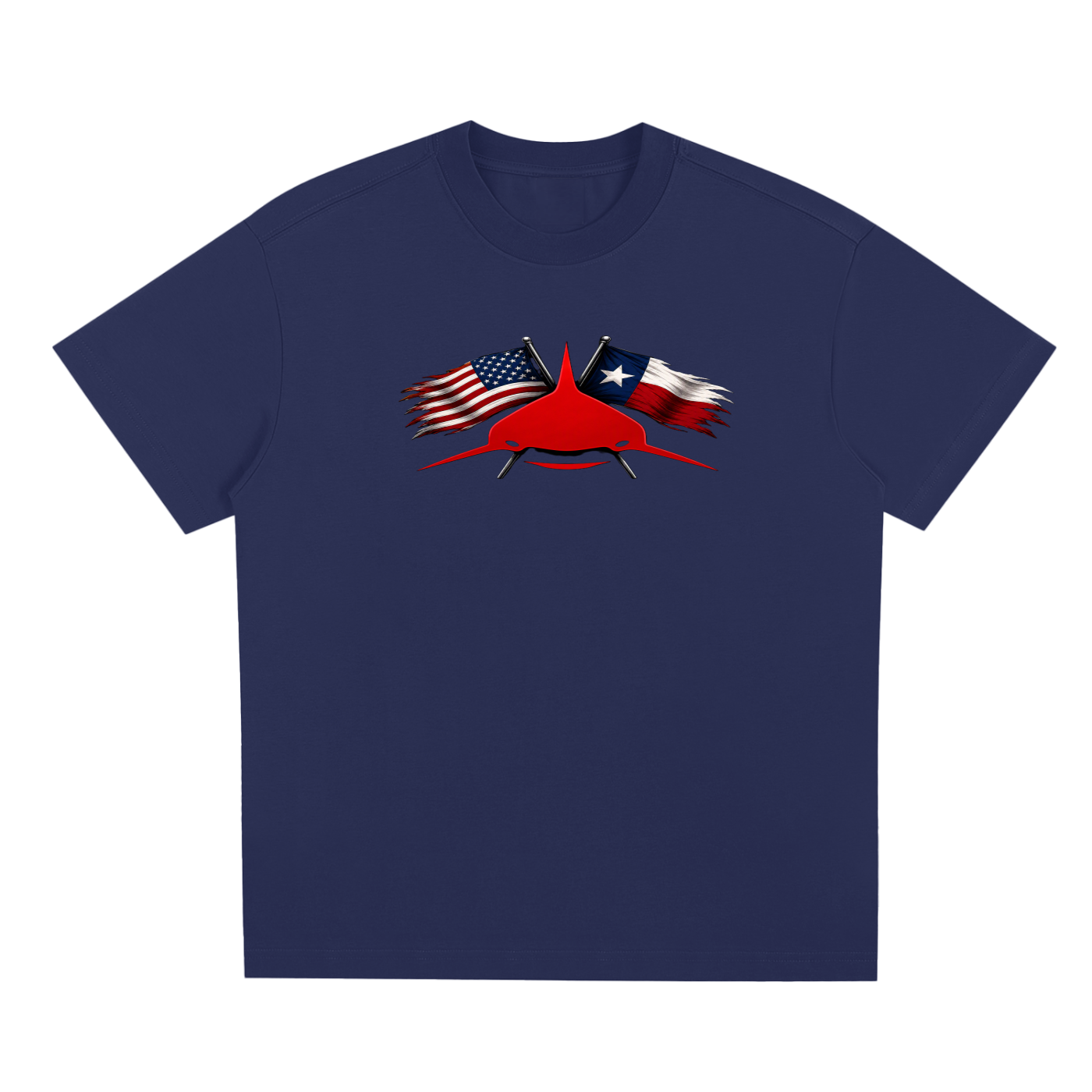 Water-Logged Eagle and Shark